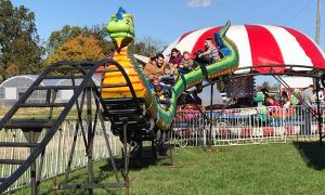 Fall Festival rides