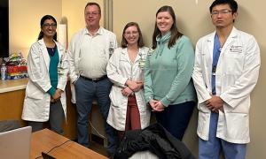 residents and staff