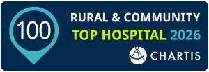 Rural & Community Top Hospital 2026 badge